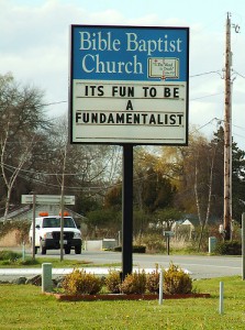 fun to be a fundamentalist - really?